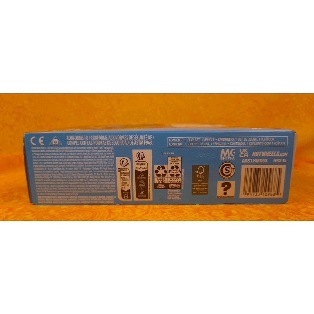 Hot Wheels City Fuel Station Shift Track Set Sealed Mattel Toy Car HKX45 - Picture 8 of 11